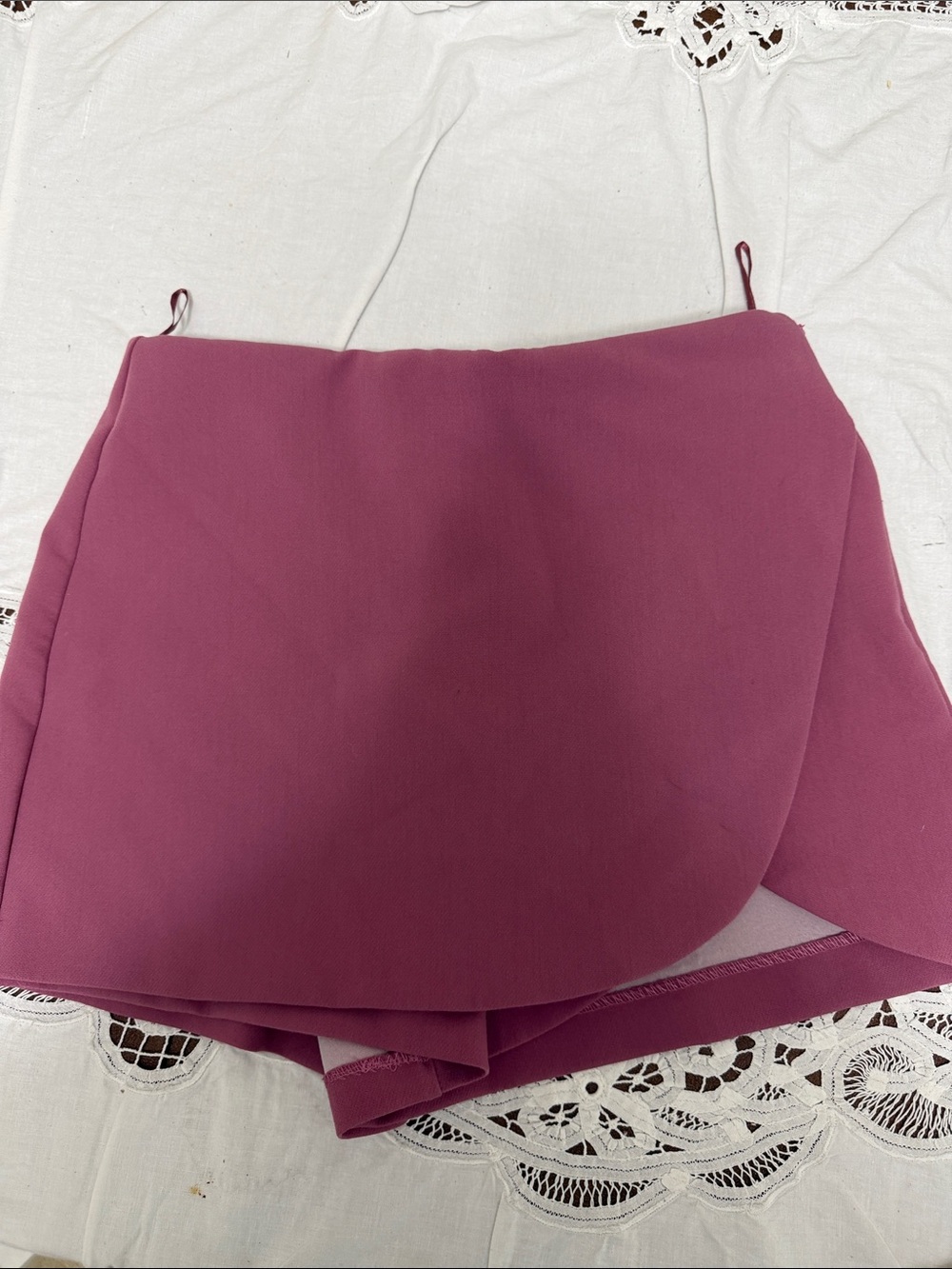 Zara mauve skort size Small